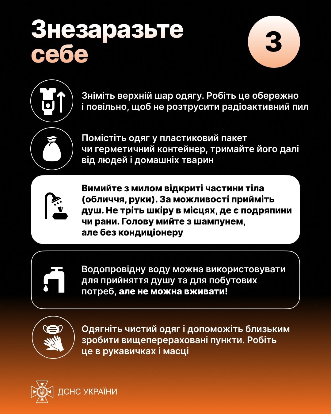 РАДІАЦІЙНА АВАРІЯ: ЩО РОБИТИ?